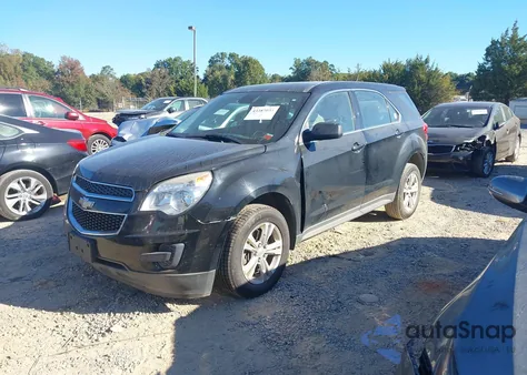 2012 Chevrolet Equinox Ls из США, поврежденный, VIN 2GNFLCEK1C6159920